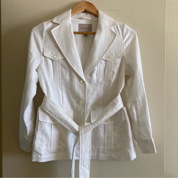 Banana Republic Heritage Expedition Linen Blazer | New without Tags - Picture 5 of 8